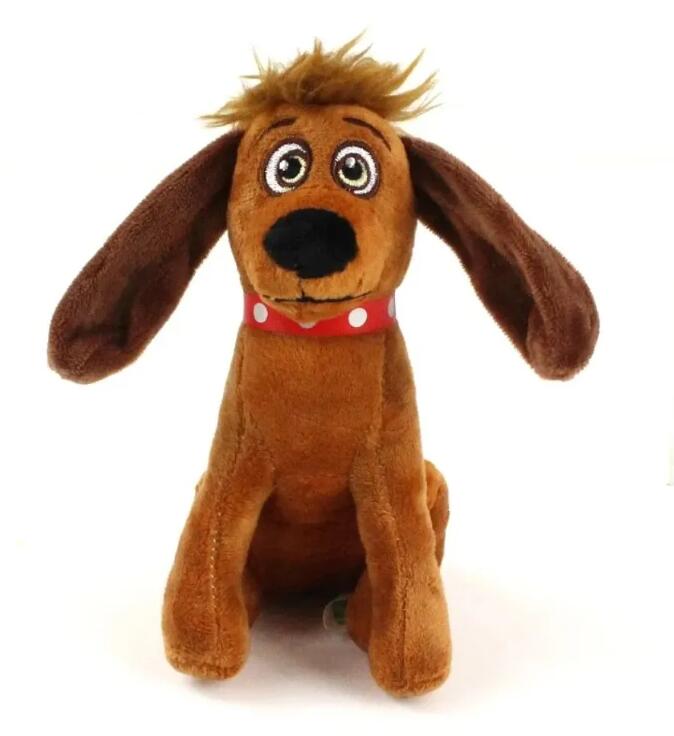 1Pc Stock Stole Plush Toys Green Grinch Toy Max Dog Doll Soft Stuffed Cartoon Animal Peluche For Kids Christmas Gifts 1028