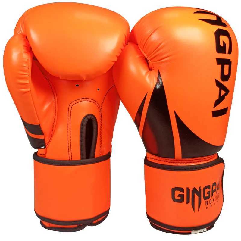 Profional Children Boxing Gloves 6oz Kids Free Combat Muay Thai Glove Kids Boxing Gloves for 5-14 Years Boys Girls Green BlueXJ241028
