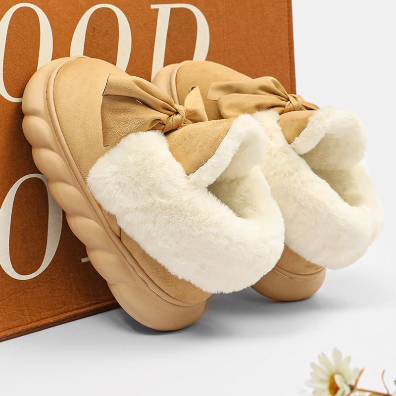 2024 new Boots autumn and winter high top NEW hot with plush insulation snow boots cotton shoes thick sole anti slip
