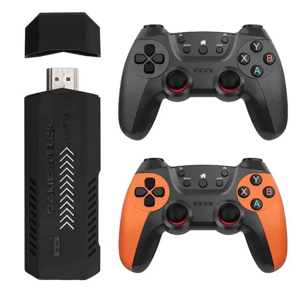 New X2 tra Gaming Stick 4K 3D HD Retro Video Game Console Wireless Controller TV Game Console 256G 58000 Retro Games Christmas Gift Y241029