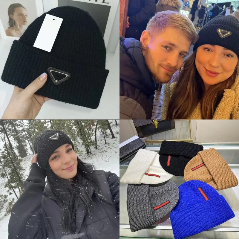 High-Quality Men's Skull Cap Bonnets - Warm Winter Designers Beanies & Bucket Caps