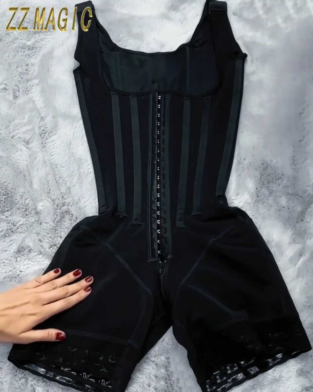 Fajas Colombianas Girdle Post Surgery Shapers Binders Butt Lifter Shapewear for Women Bbl Compression Waist Trainer with BoneXJ241028