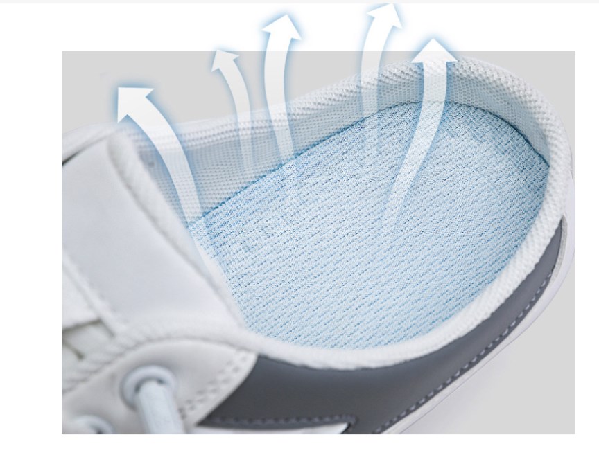 Summer Half Slippers for Men Trendy Men's Flat Bottom Casual Shoes Soft Sole Support Shoes Men's Sneakers lat-soled Wild Flat-bottomed shoes