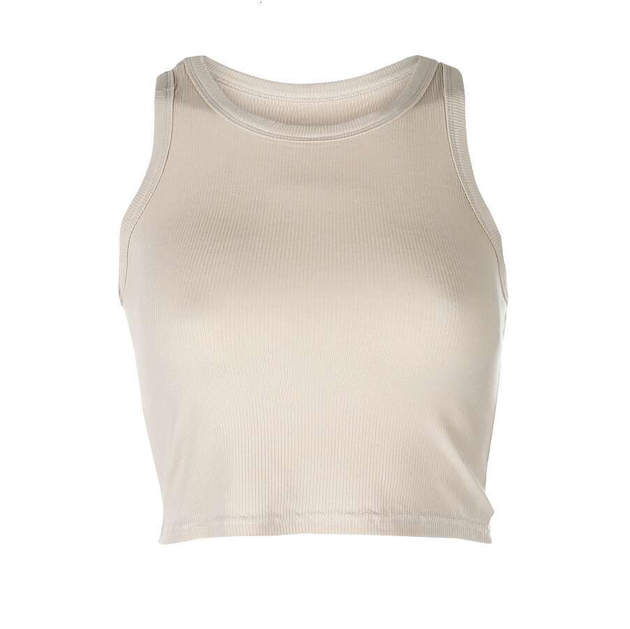 Women's Top T-shirt Knitted T-shirt Regular Cut Tank Top Round Neck Knitted Sweater Embroidered Cotton Blended Sleeveless Hollow Shorts Set