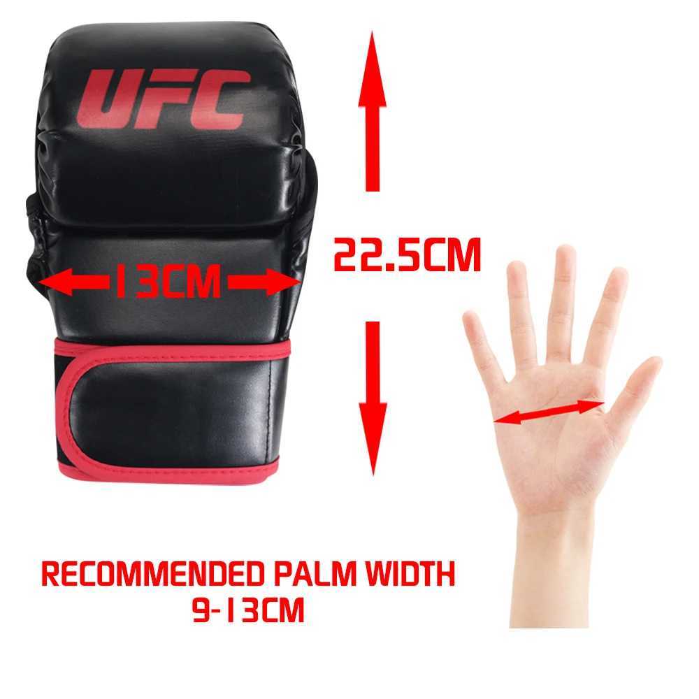 MMA fight Black training Boxing gloves MMA Tiger Muay Thai gloves muay thai boxing fight glove Sanda pads box mma boxers glovesXJ241028