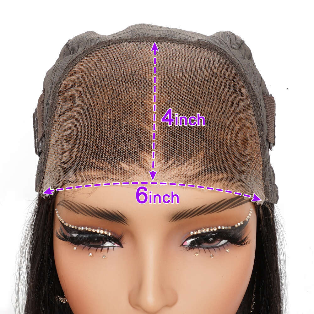 Bleached Knots Lace Front Wig Pre plucked Glueless Wigs Ready to Wear inch Remy Brazilian Human Hair without Glue