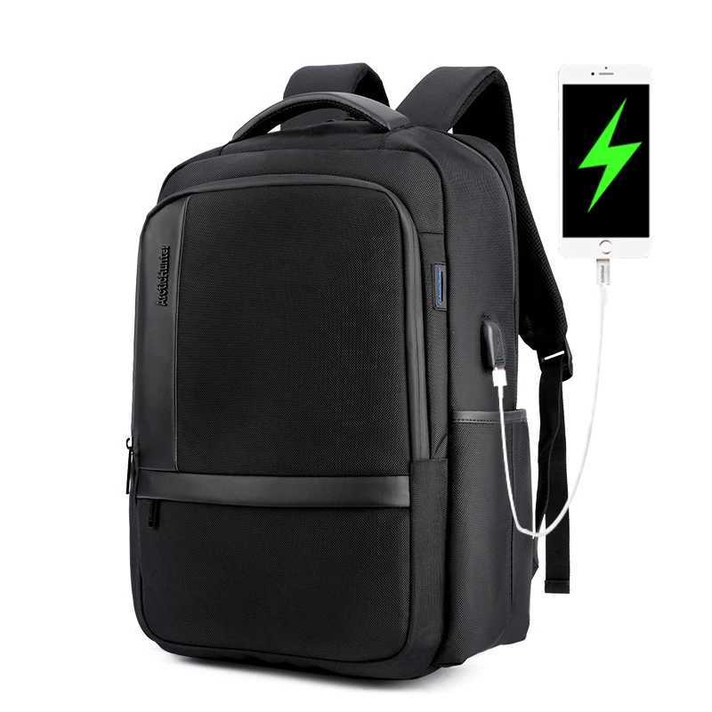 Waterproof Men Laptop Backpack Usb Charge School Bags Backpacks for Large Capacity Casual Male Travel Bag Mochila Schoolbag Sac 241028