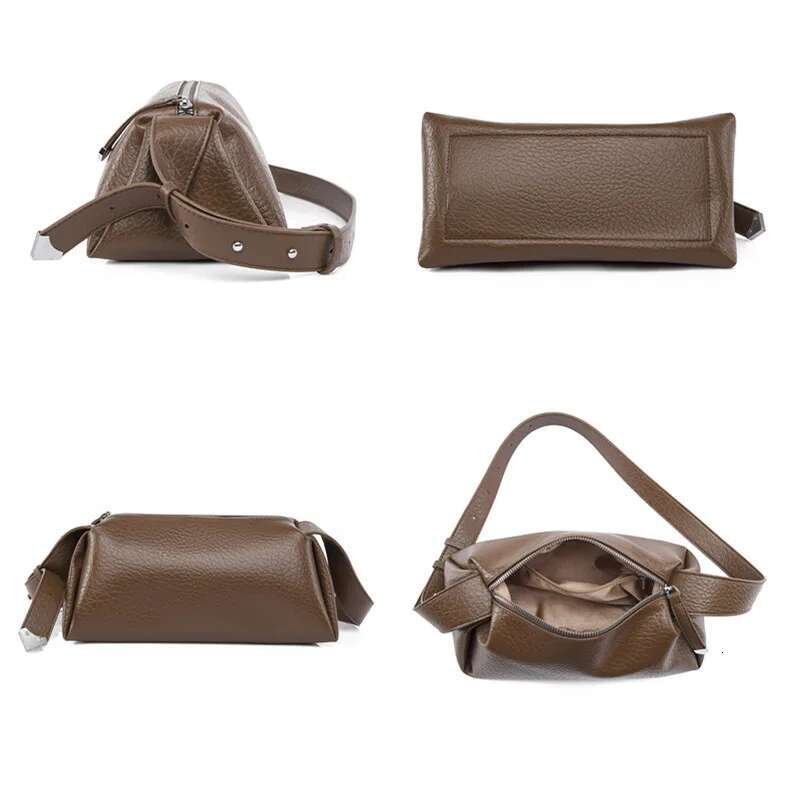 Leather Soft Mini Handbag Women Shoulder Messenger Bag Solid Color Simplicity Tote Fashion Female Crossbody Sac