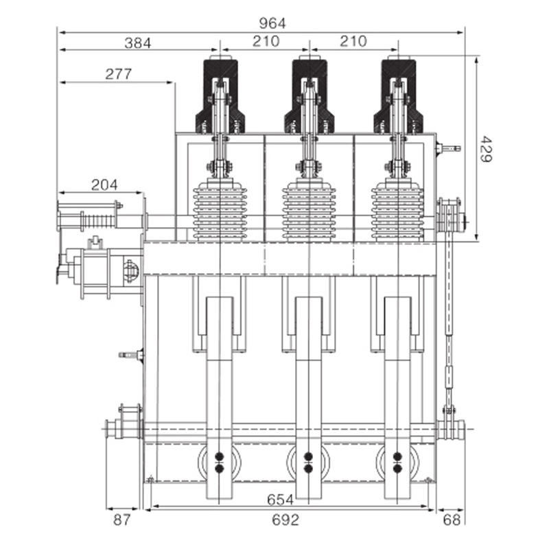 Vacuum Circuit Breaker Vacuum Switch Circuit Breaker Combination Appliance VCL-12D/VCLR-12D