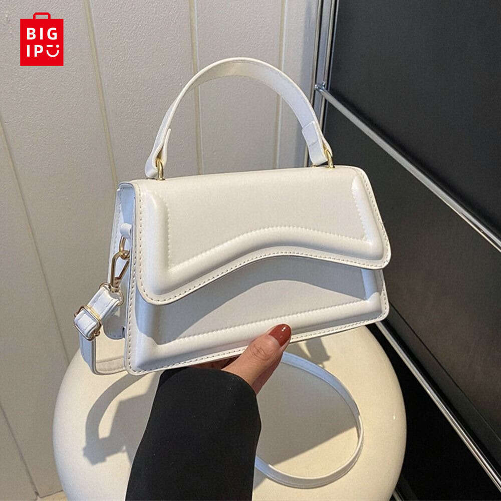 Designer Bag New Fashion Sling Shoulder Bag Trend PU Leather Messenger Handbags Solid Color Leisure Stylish Crossbody For Women Girls tote bag purse l