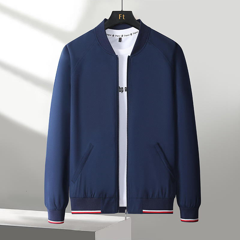 2024 New Designer Autumn/Winter Casual Business Plush Baseball Men's Flight Jacket Top