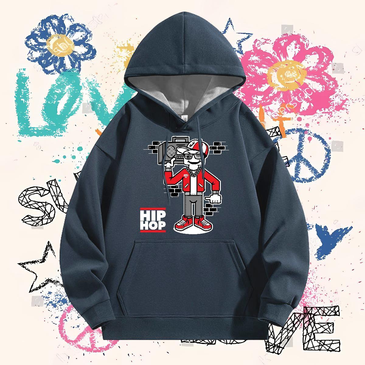 2024 DIY Mens Hoodie Breathable Drawstring Hoodie Designer Men Tops Hoodie Plus Size Cartoon Clothes Hoodie Sports Casual Tech Fleece