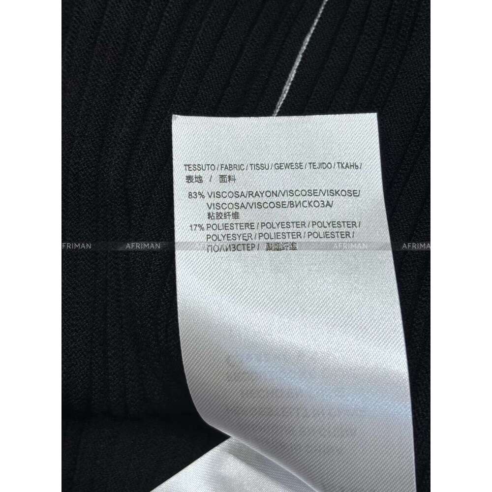 Women Braided Trim Cable Knit Round Neck Sleeveless Striped Slim Long Step Dress