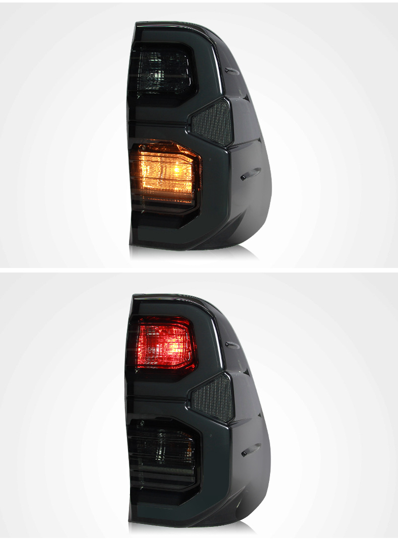 LED Tail Lamp For Toyota HILUX REVO 20 15-2024 RGB Running Light Turn Signal Brake Light Stop Light