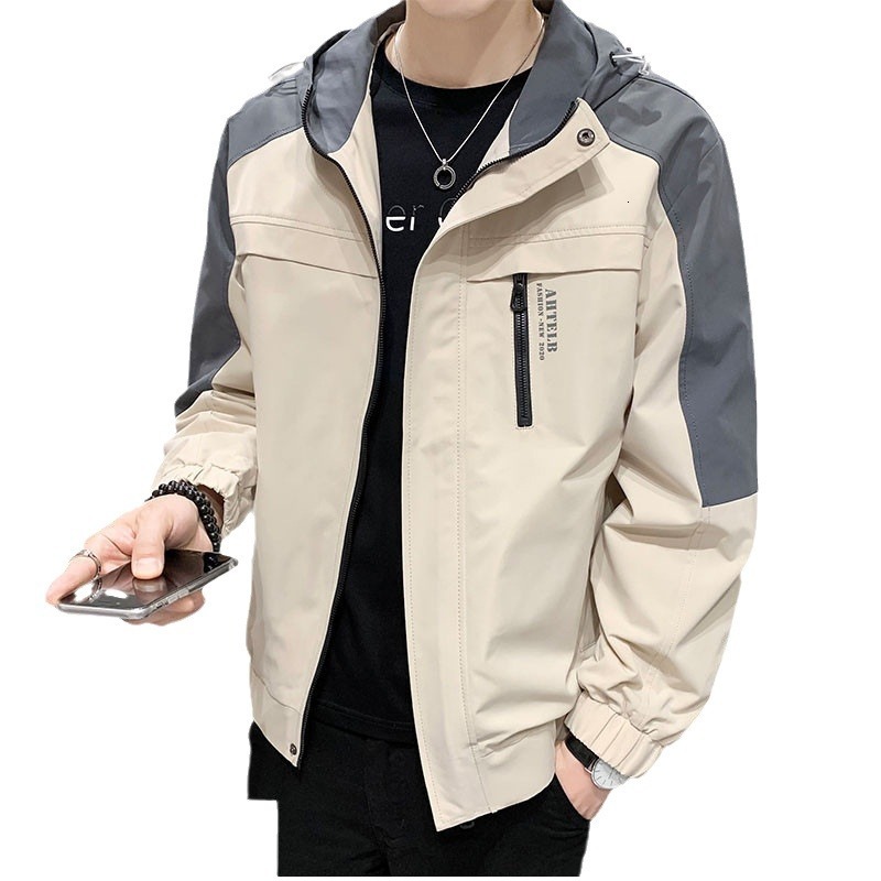 NASA workwear spring 2024 new denim men's autumn and winter plus velvet clothes versatile jacket