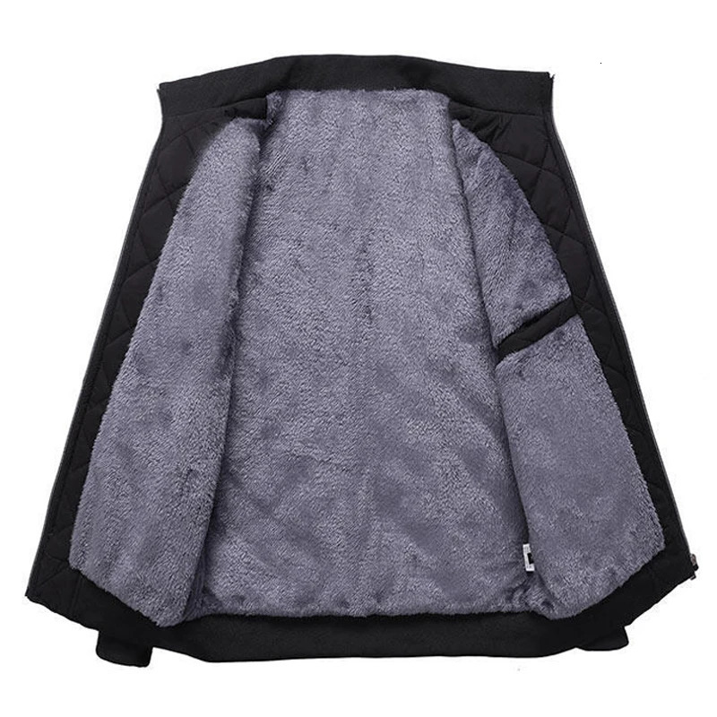 DIMUSI Winter Mens Warm Jacket Fashion Men Thermal Parkas Coats Casual Classic Outwear Fleece Windbreaker Jackets Clothing 241024
