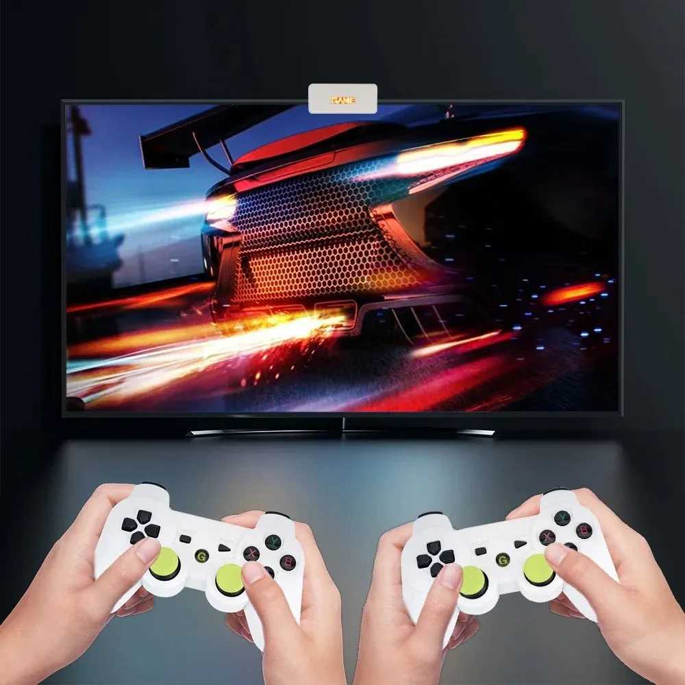 Y7 Video Game Console Linux System 256G Build 12000 Games Rechargeable Wireless Controller Low Latency Connection Player Gift Y241029