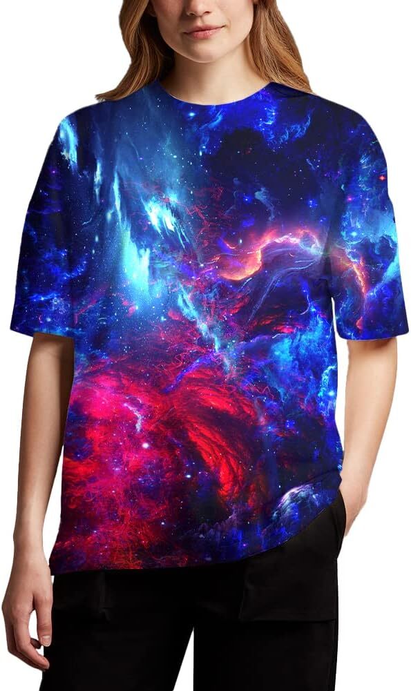 Mens T shirt Unisex Stylish 3D Printed Shirts Short Sleeve cool Graphic for Men and Women tee Casual tops summer clothes Trendy patterns
