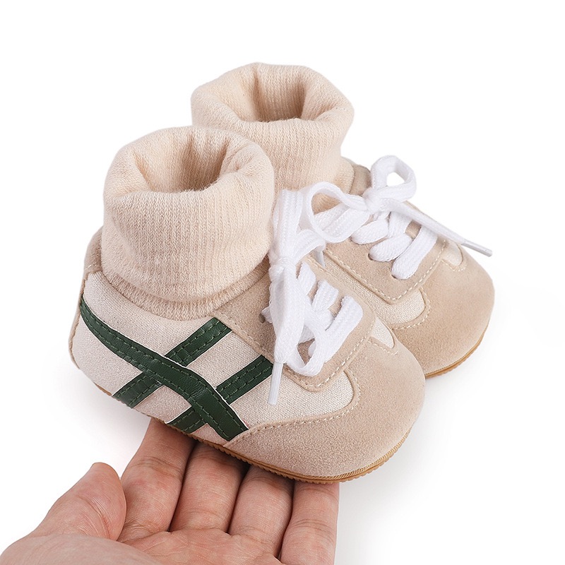 spring autumn and winter baby shoes aged 01 with integrated shoes and socks that do not fall off soft soled non slip learning shoes for 6 to 12 months