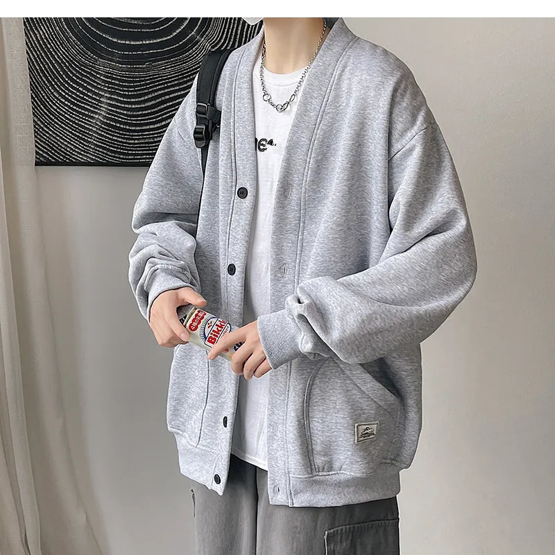 2023 Fashion Cardigan Mens Knit Winter Coats Business Casual Jackets Male Tops Man Coat Size M5Xl Knitwear 2 Colors 241024