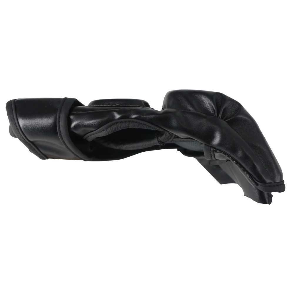 MMA Black ferocious fighting half-finger gloves Tiger muay thai boxing pads boxing gloves men mma fight sanda glove box MMAXJ241028