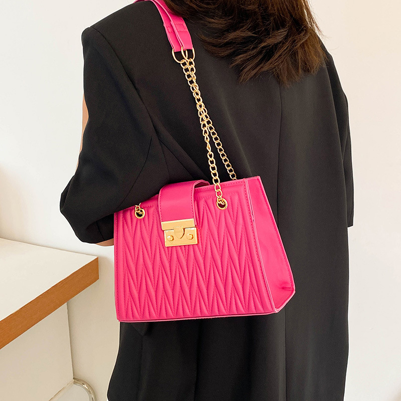 Chic Pleated Crossbody Bags 2025 Collection | Candy-colored Fashion New Free Delivery Designer Bag