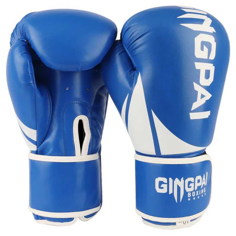 Profional Children Boxing Gloves 6oz Kids Free Combat Muay Thai Glove Kids Boxing Gloves for 5-14 Years Boys Girls Green BlueXJ241028