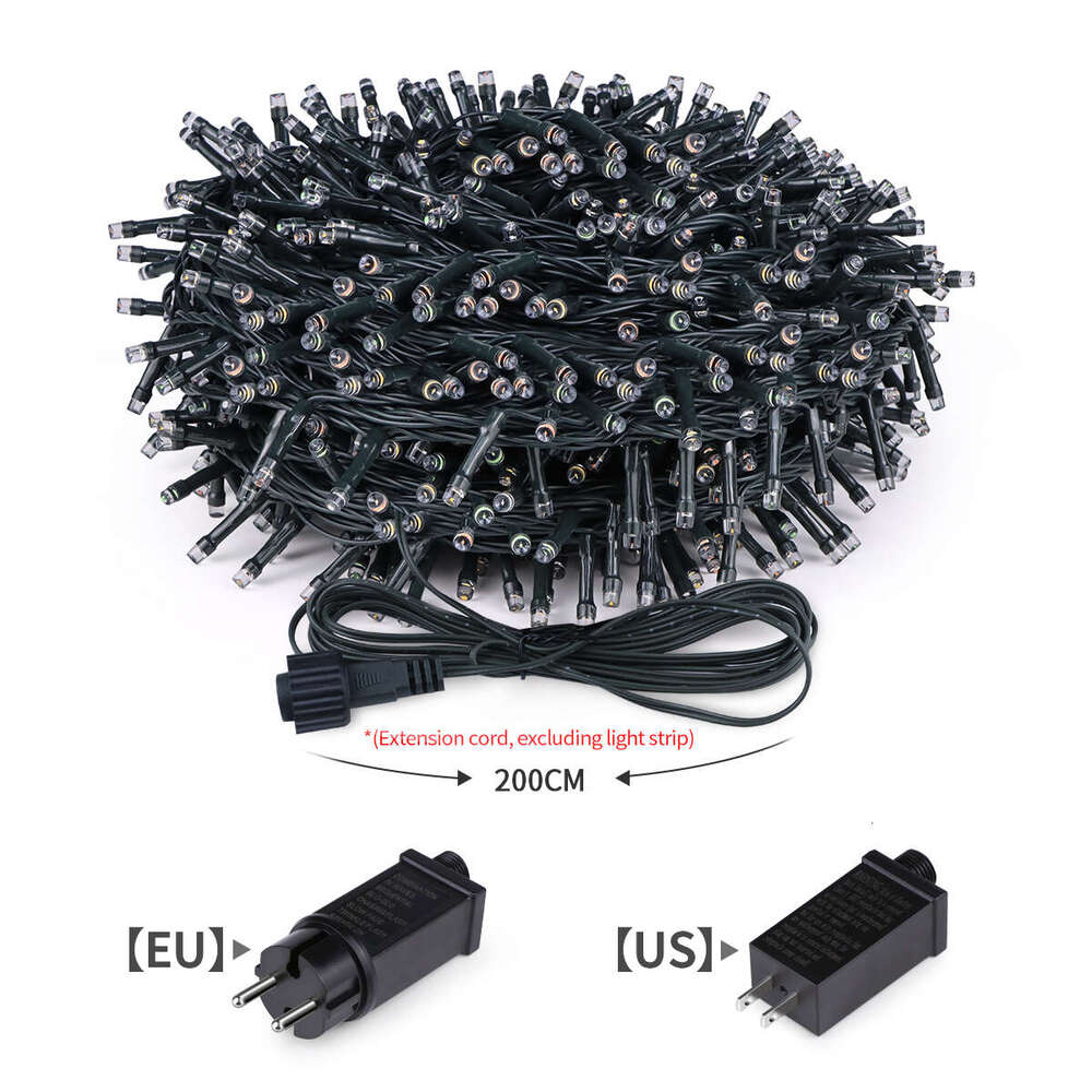 50M 100M 24V LED Christmas Lights Fairy Garland String Light Waterproof For Outdoor Garden Home Holiday New Year Party Decor 762