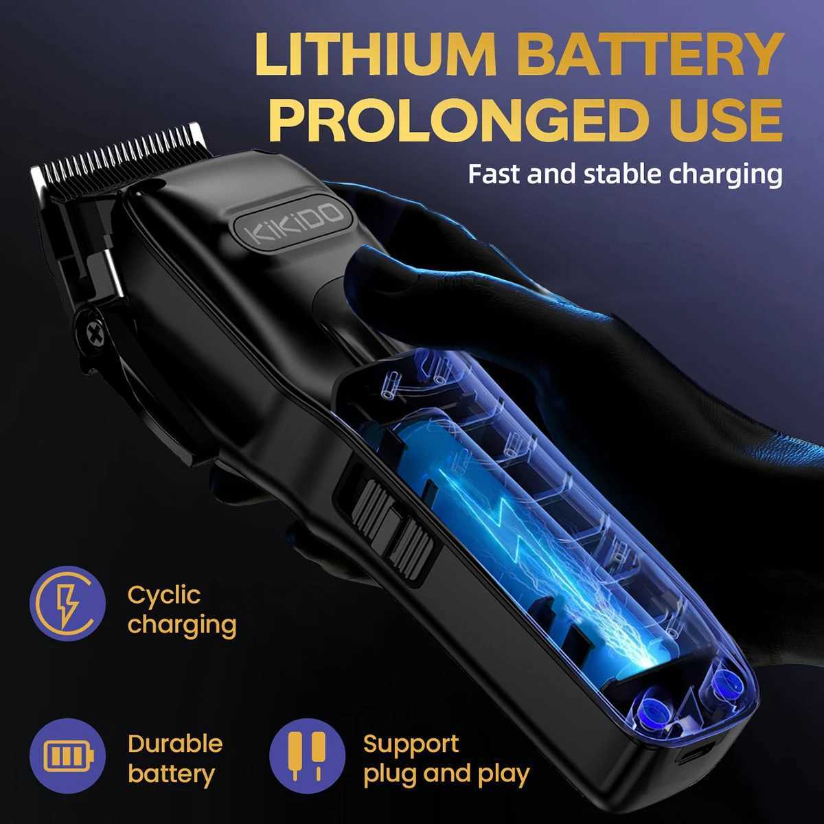 KIKIDO KK-2578T Professional Electric Set Rechargeable Hair Clipper W241028 C260312