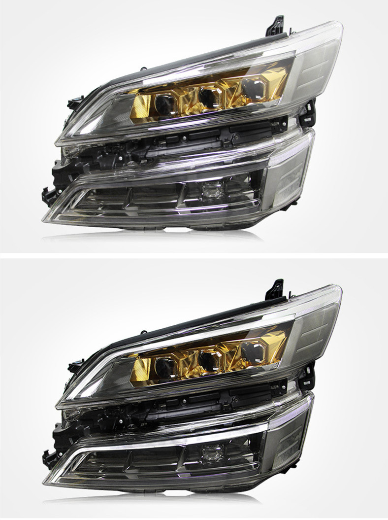 Headlight All LED for Toyota Vellfire 20 18-2023 Head Lamp DRL Dynamic Signal Far And Near Front Headlights