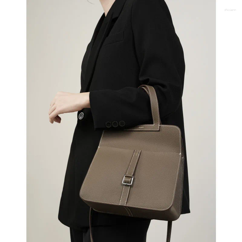 3 Drawstring 2024 Brand Bags Women Leather Handbags Ladies Hand Purse Fashion Shoulder 4