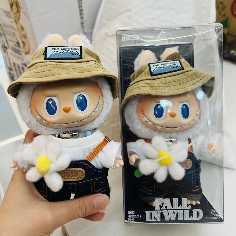 1 replica Labubu Fall In Wild Series Lisa Same The Monsters 17cm Rag Vinyl Plush Doll Play Pendants Gifts Stock 241025 a80a a19