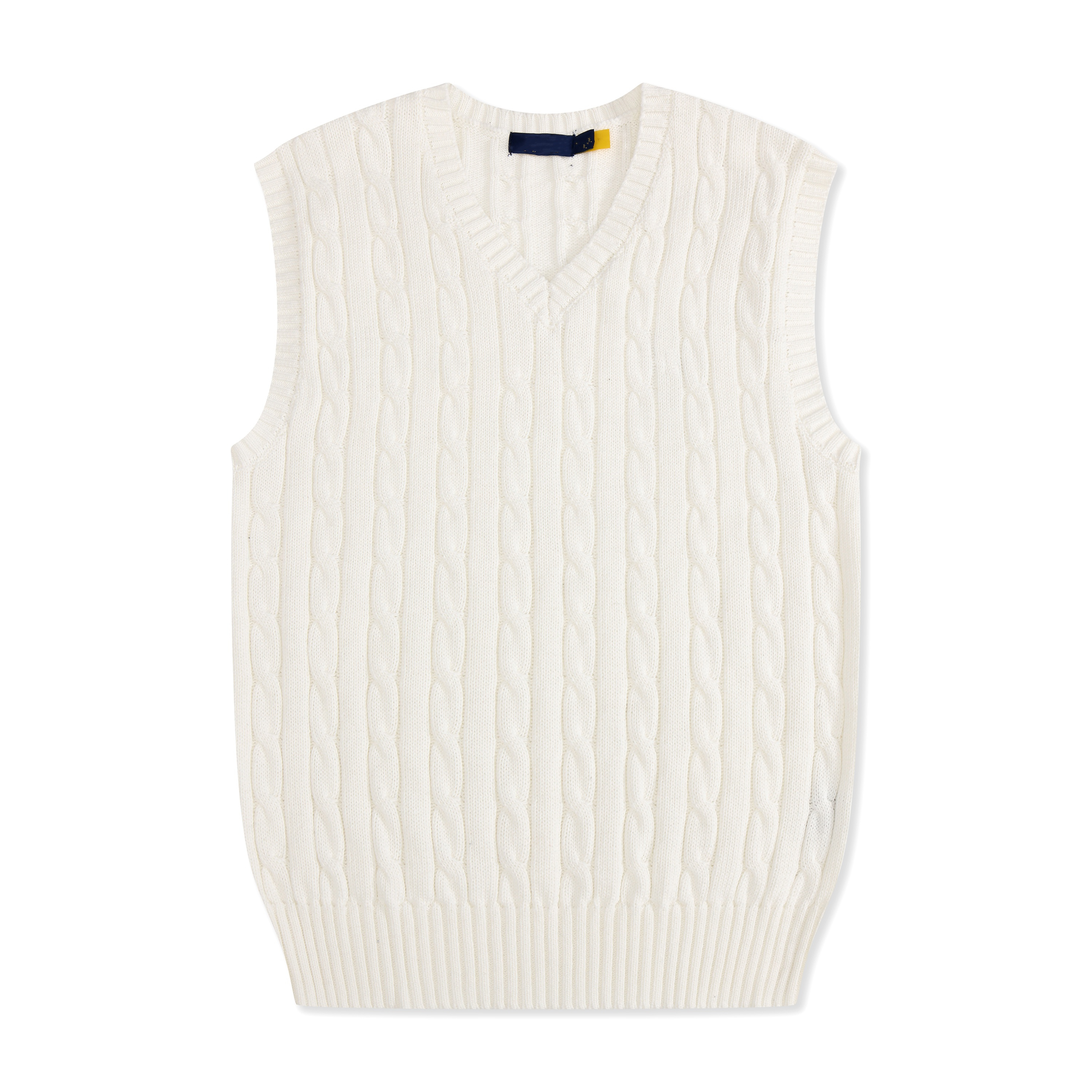 Casual crew-neck autumn sweater vest men autumn and winter design sense of new fashion brand loose matching outside wear