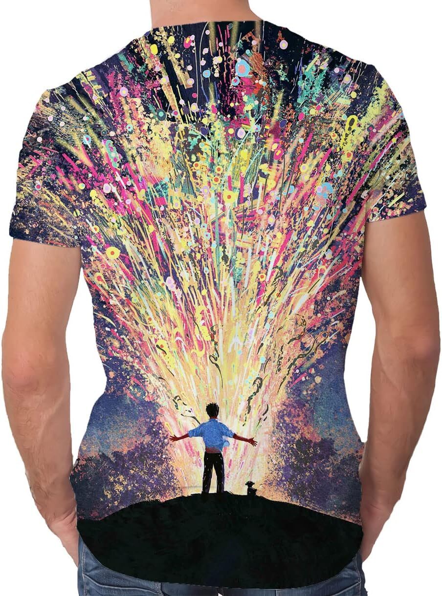 Mens T shirt Mens T shirt Mens Casual 3D Printed Tops Tees tee Casual tops summer clothes tee Casual tops summer clothes casual fashion