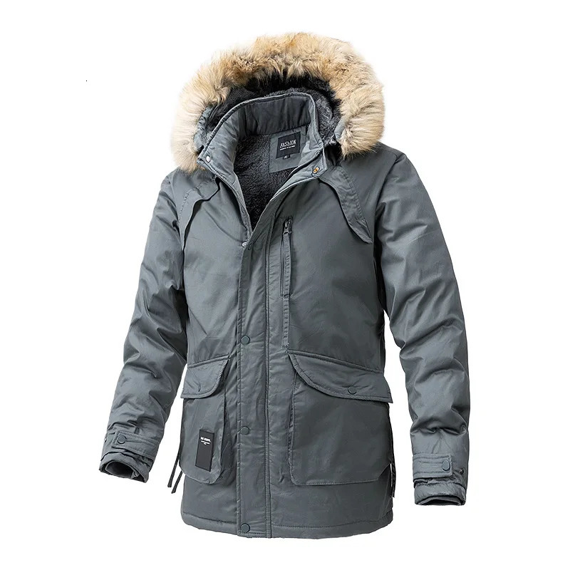 High Quality Male Casual Jackets Winter Outdoor Long Coats Men Hooded Down Overcoats Warm ParkasSize 4XL 241024