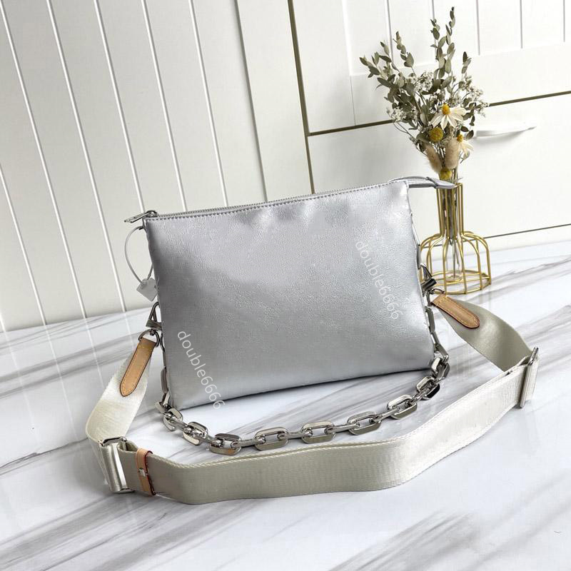 Women Luxurys Designers Bags 2021 small handbag embossed fluffy sheep leather to create a shoulder strap chain crossbody bag