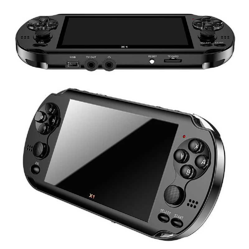 4.3 Inch Game Console For PSP Game Console Classic Dual-Shake Game Console 8G Built-in 10000 Games 8/16/32/64/128 Bit Games Z250212