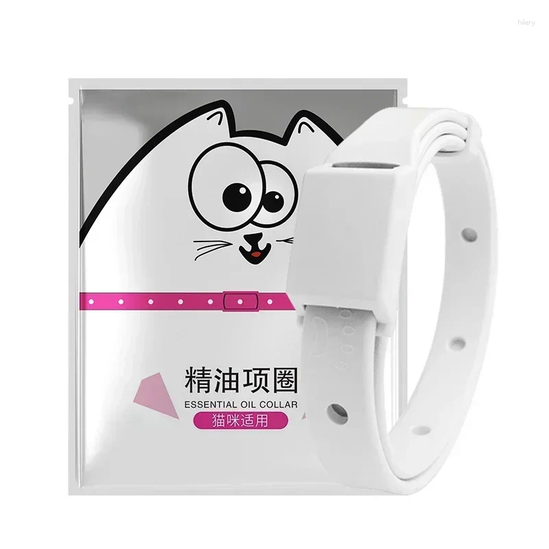 Dog Collars Silicone Anti Flea Tick Pet Collar Cats Small Dogs Accessories Supplies 8 Months Antiparasitic Protection