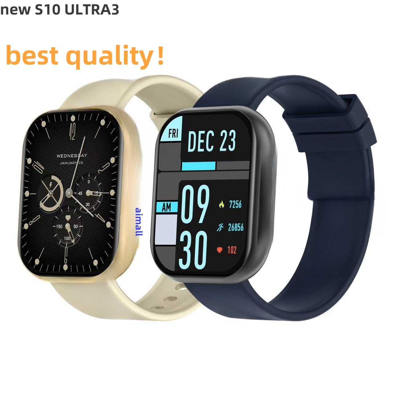 For Smart S8Ultra 3 Series 10 49mm Watch marine smart sport watch wireless charging strap box Protective cover case free shipping