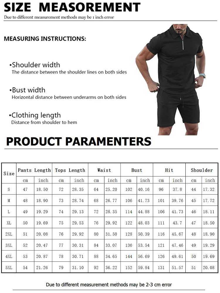 Summer Fashion Mens Brown Printed Polo Shirt And Shorts 2 Piece Zipper Sweatshirt Set Oversized Vacation T-Shirt Suit ClothingXJ250218