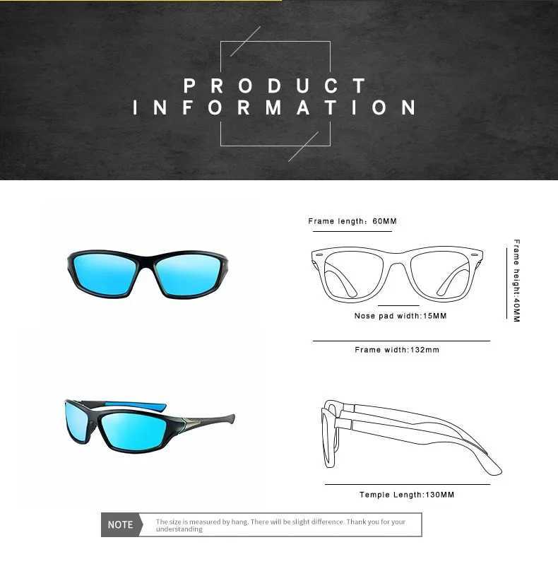 2024 polarized driving sun shading sunglasses mens sunglasses hiking fishing classic outdoor UV400 glasses W241028