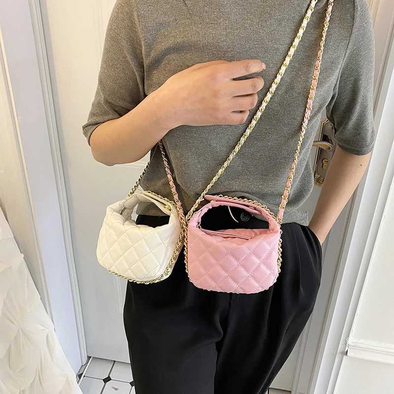 Designer Hobo Bag Fi Lattice Pattern Leather Crossbody Bag Luxury Gold Sier Women Handbag Lady Cross Body Phe PurseXJ241029