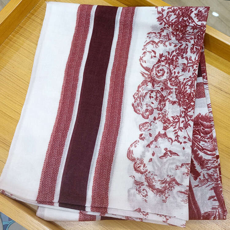 Naizaiga 100 Sketch Forest Ultra-Fine Pure Cashmere Long Scarf Women Winter Thin Blue Red Shawl , Msk69