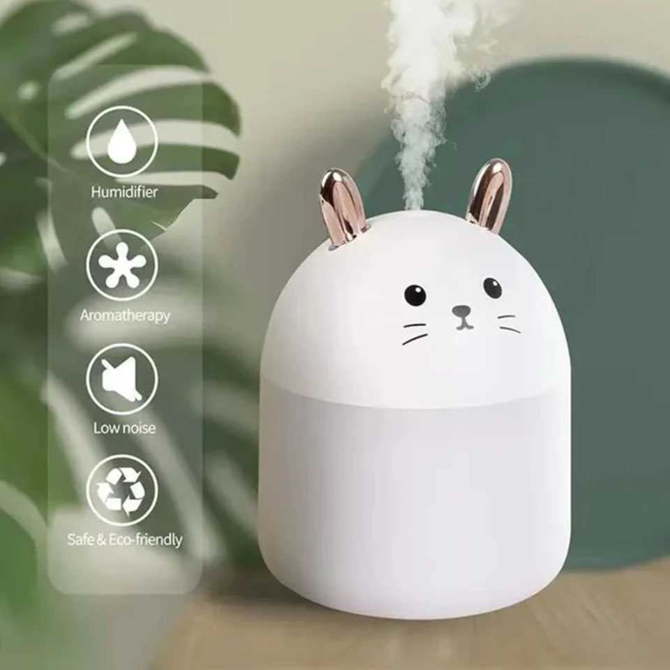 Cool and quiet mini USB acoustic humidifier for hydrating benefits - compact portable perfect for bedro off or air Y241104