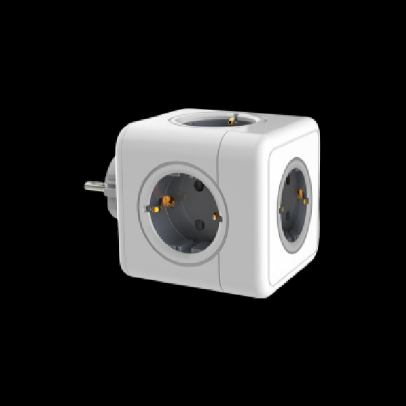 New trends customizable affordable popular in Spain power cube socket 5 EU Outlets for Home office travel