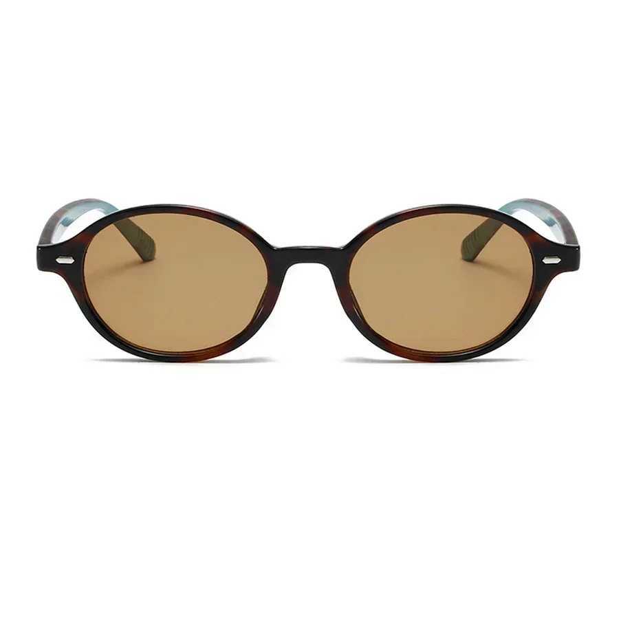 Retro oval sunglasses for women rivet sunshade fashionable glasses luxury sunglasses UV400 for women W241028