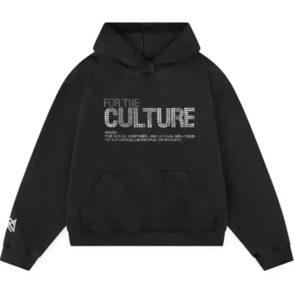 Y2k Harajuku Culture Crystal Hoodie 2024 American Mens and Womens Casual Loose Sweatshirt Winter Clothes Women Goth 241028