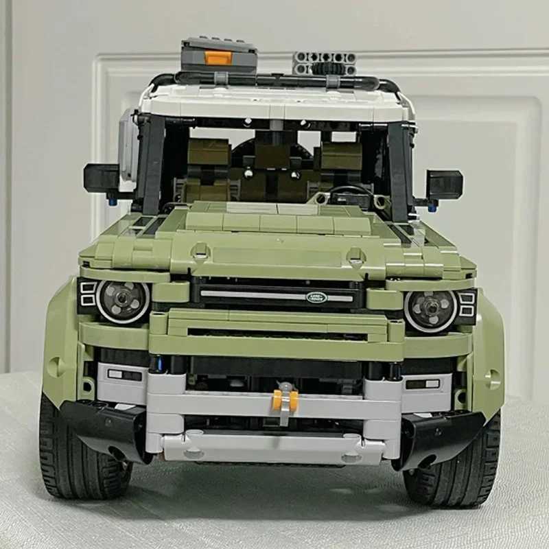 2573pcs Famous Car Blocks Land Supercar Riover Off-Road Defender Vehicle Model 42110 Building Blocks Bricks Toy Kids Adults GiftXJ241029