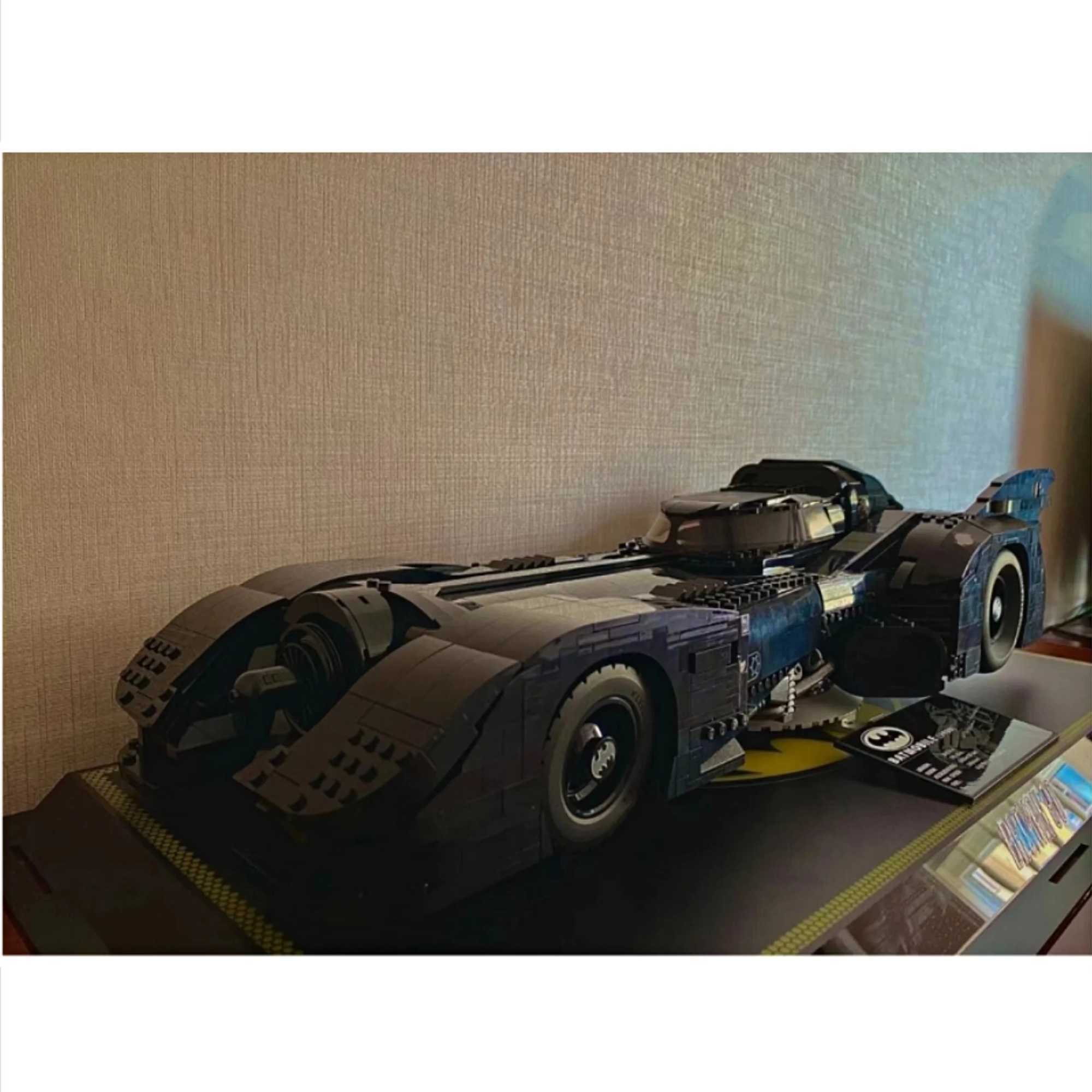 In Stock Building Blocks Super Hero Car Model 1989 Batmobile Car 76139 7188 6229 Bricks Toys For Boys and Girls GiftsXJ241029