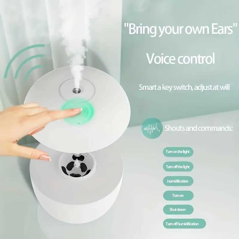 Anti ity humidifier and essential oil diffuser 500ml Ara diffuser luminous weightless spray creative decoration Y241104